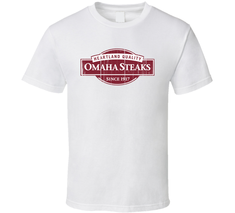 Omaha Steaks 1917 Logo Popular Steak Brand Food Fan Gift T Shirt