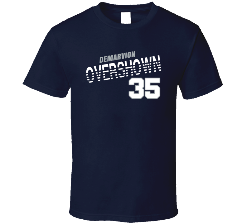 Demarvion Overshown 35 Favorite Player Football Fan T Shirt