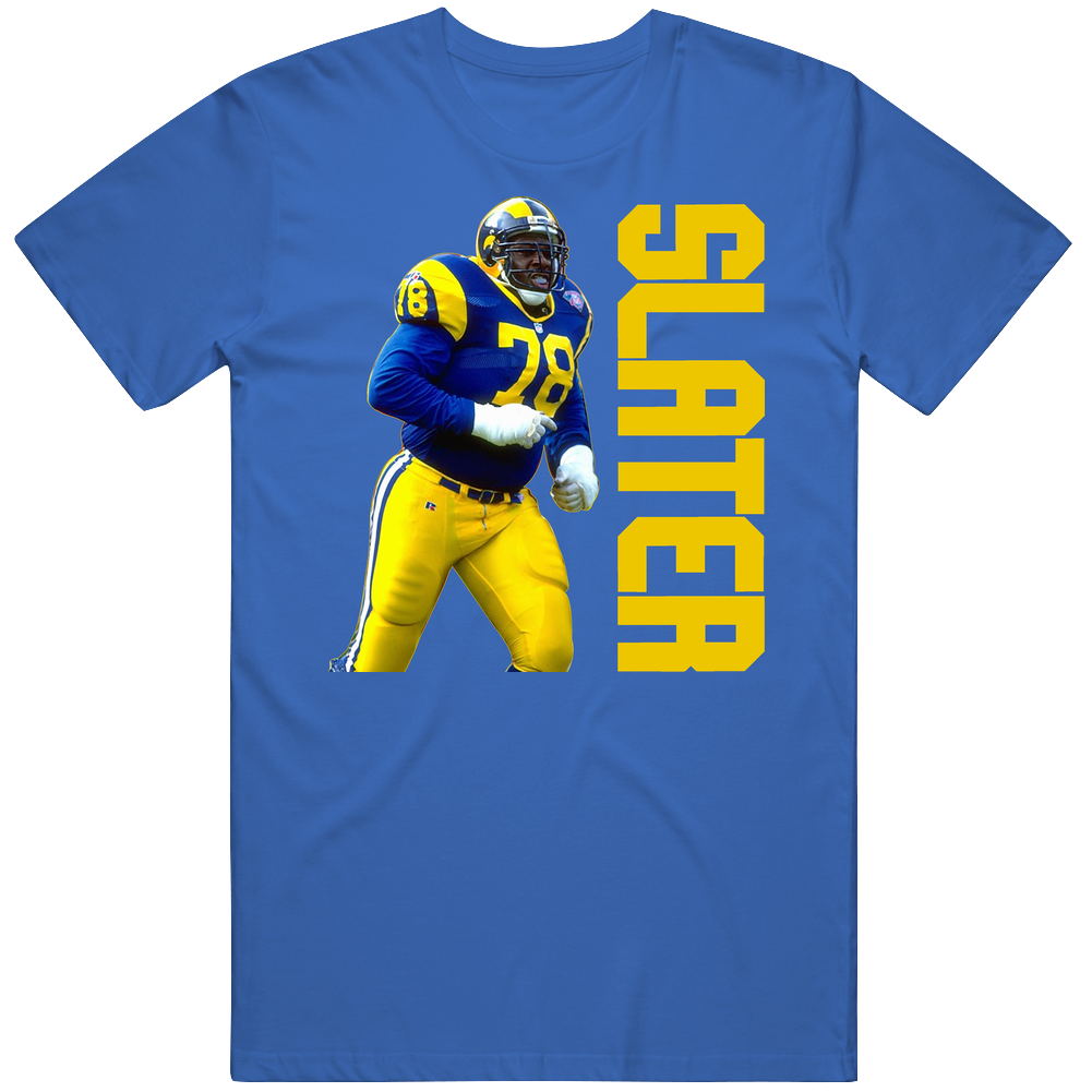 Football Jackie Slater Los Angeles L.a. Merch Classic Cotton T Shirt