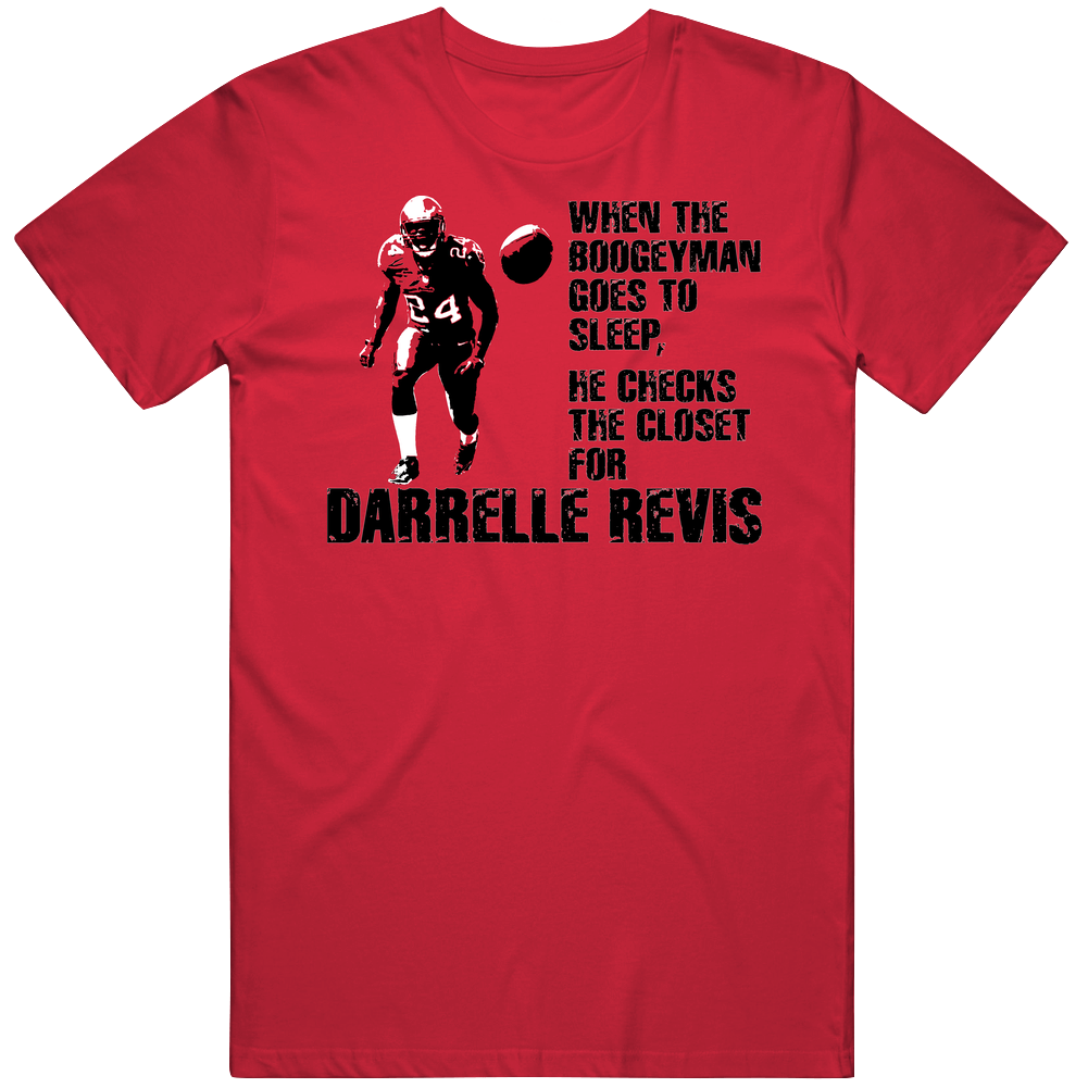 Tampa Bay Football Tb T.b Darrelle Revis Boogeyman Merch Classic Cotton T Shirt