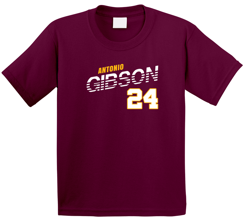 Antonio Gibson 24 Favorite Player Washington Football Fan Toddler Youth Kids T Shirt