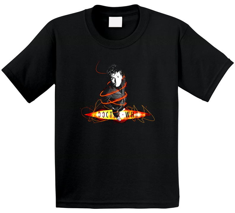Dr Who David Tennant Tv Show Toddler Youth Kids T Shirt