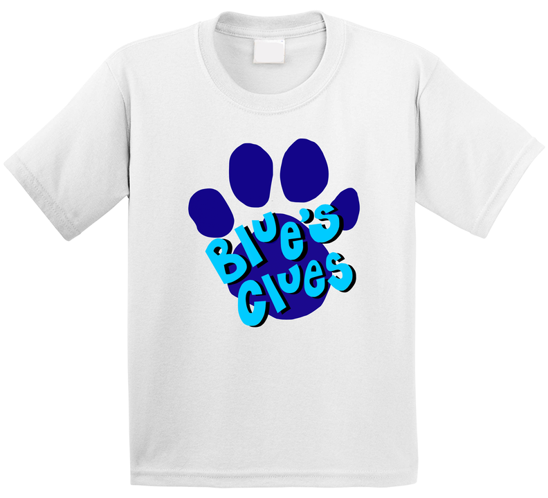 Blue's Clues 90s Tv Show Cartoon Toddler Youth Kids T Shirt