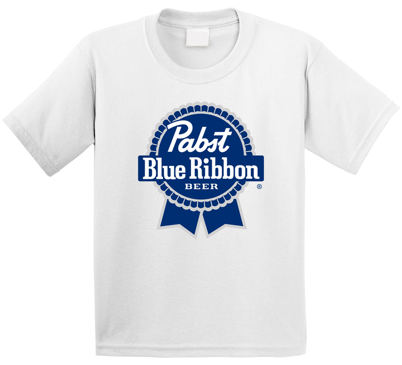 Pbr Pabst Blue Ribbon Beer Logo Toddler Youth Kids T Shirt