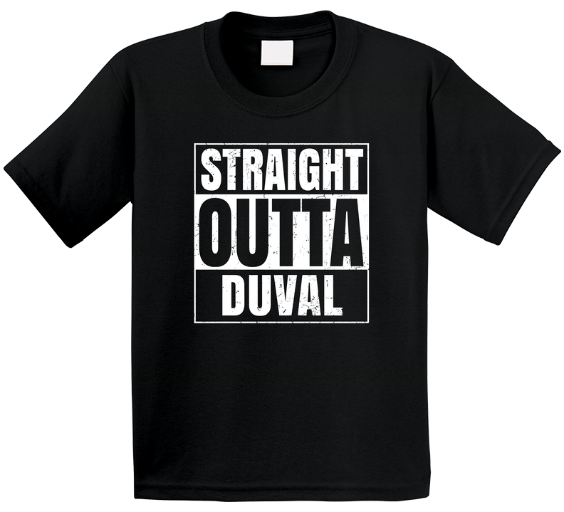 Straight Outta Duval High School Funny Graduation Parody Toddler Youth Kids T Shirt