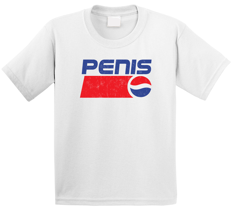 Penis Pepsi Logo Parody Funny Soda Toddler Youth Kids T Shirt