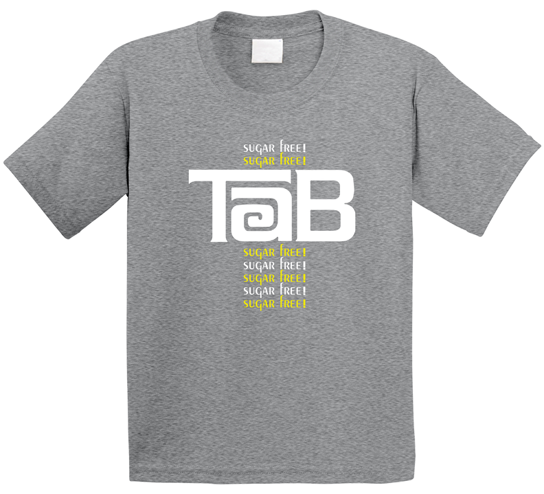 Tab Sugar Free Popular Cola Soft Drink Retro 60s Logo Toddler Youth Kids T Shirt
