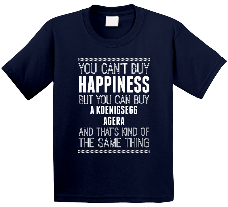 Buy A Koenigsegg Agera Happiness Car Lover Toddler Youth Kids T Shirt
