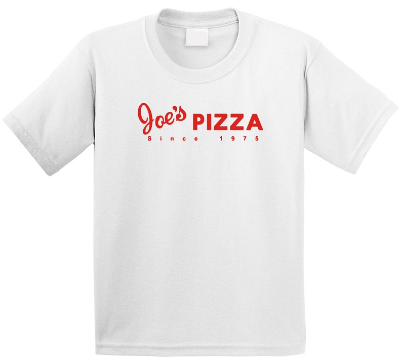 Joes Pizza New York Pizzeria Restaurant Toddler Youth Kids T Shirt