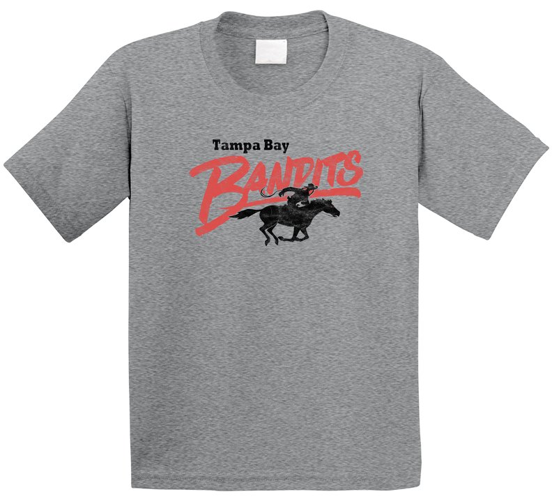 Tampa Bay Bandits Usfl Defunct Football Team Worn Look Toddler Youth Kids T Shirt