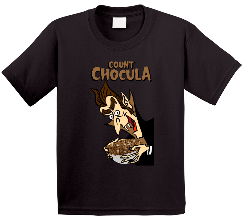Count Chocula Cereal Toddler Youth Kids T Shirt