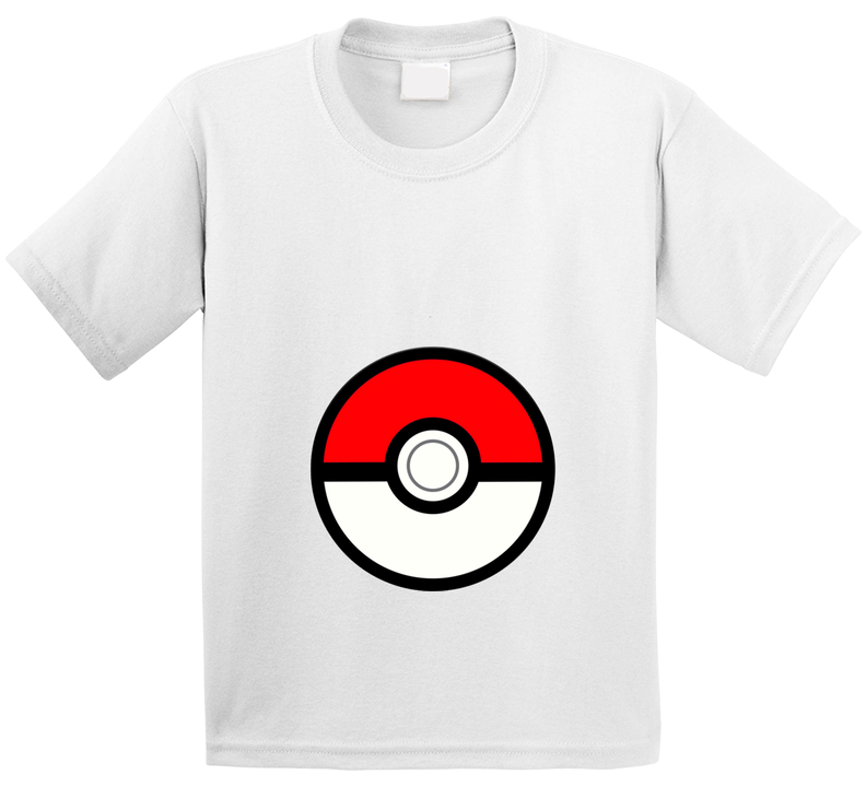 Pokeball Pregnancy Halloween Costume Toddler Youth Kids T Shirt