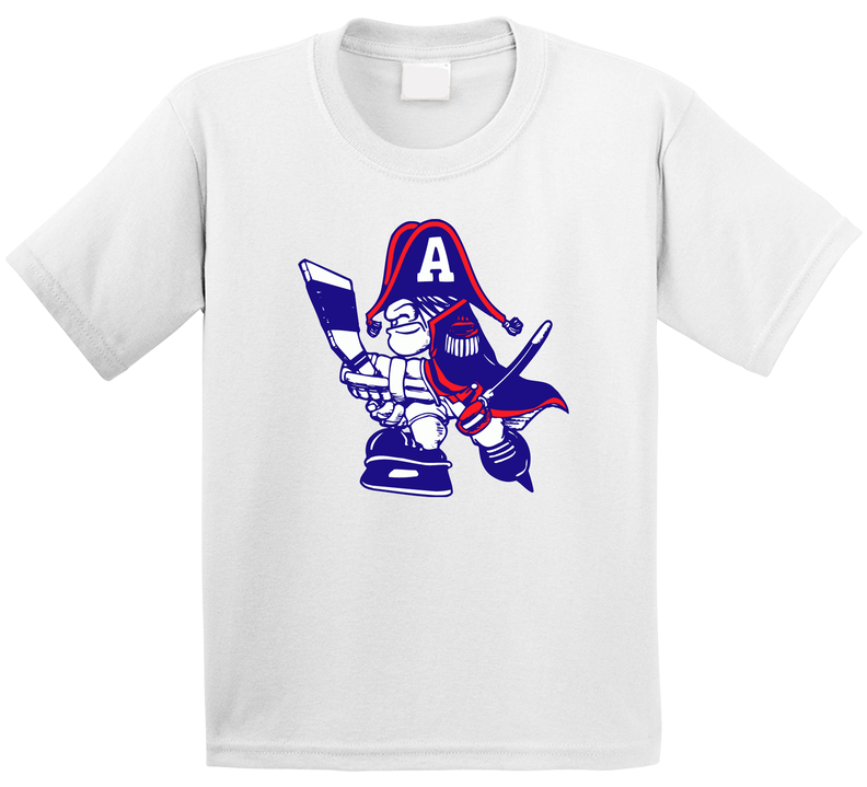 Milwaukee Admirals International Hockey League Ihl Retro Sports Team Logo Toddler Youth Kids T Shirt