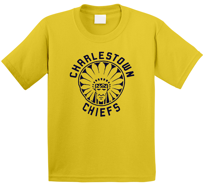 Charlestown Chiefs Slap Shot Movie Hockey Toddler Youth Kids T Shirt