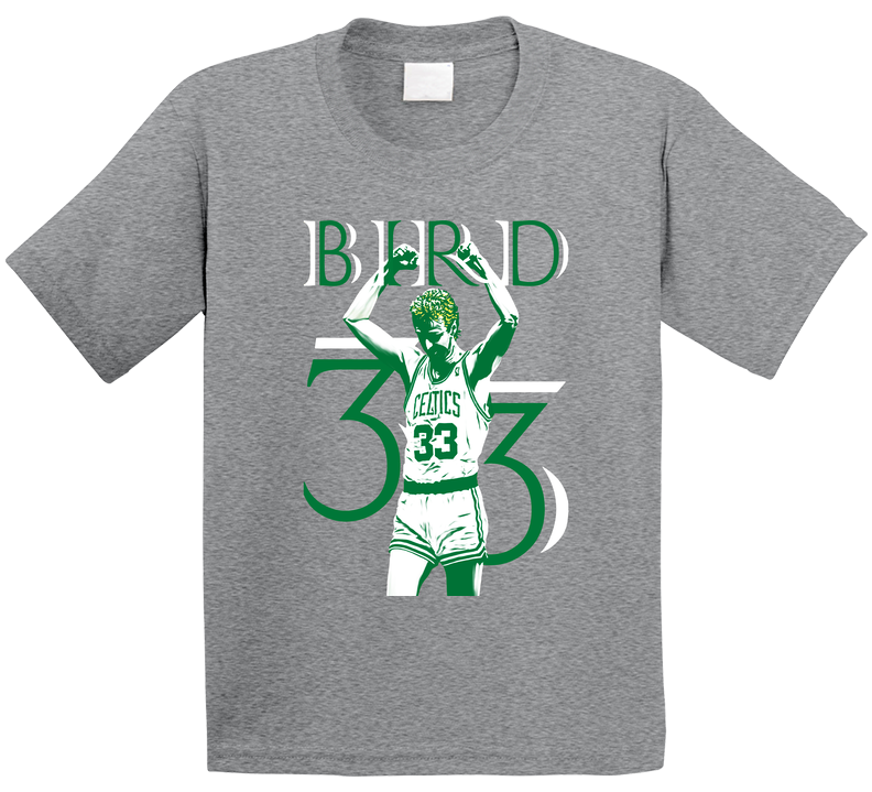 Larry Bird 33 Basketball Toddler Youth Kids T Shirt Larry Bird 33 Basketball Toddler Youth Kids T Shirt
