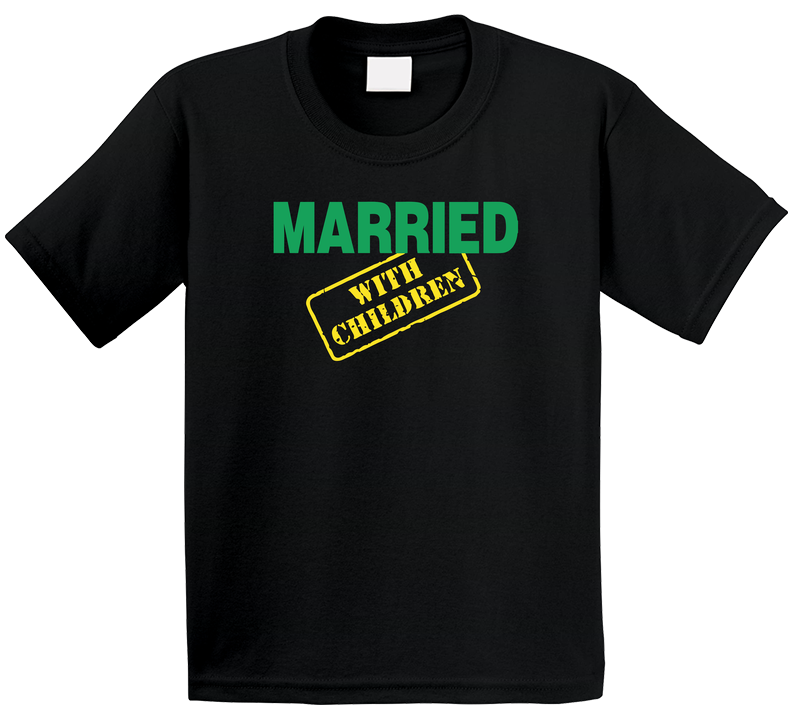 Married With Children Retro 80s Tv Show Logo Fan Toddler Youth Kids T Shirt