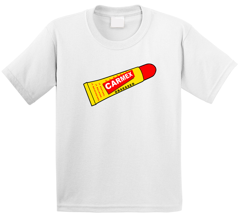 Carmex Obsessed Popular Lip Balm Lovers Toddler Youth Kids T Shirt