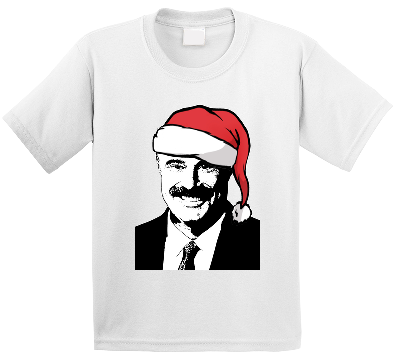 Dr Phil Santa  Christmas Toddler Youth Kids T Shirt