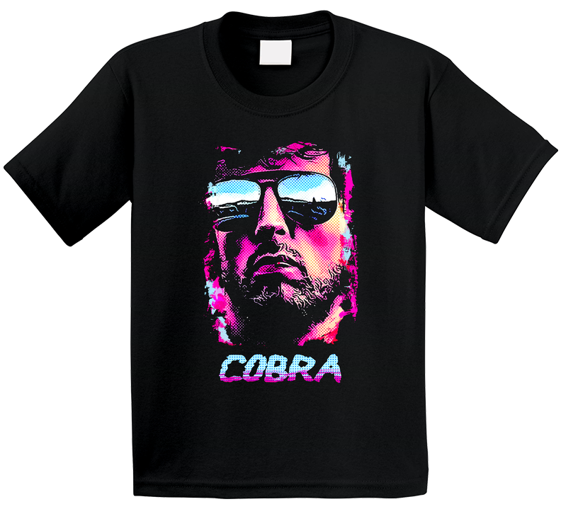 Cobra Sylvester Stallone 80s Toddler Youth Kids T Shirt