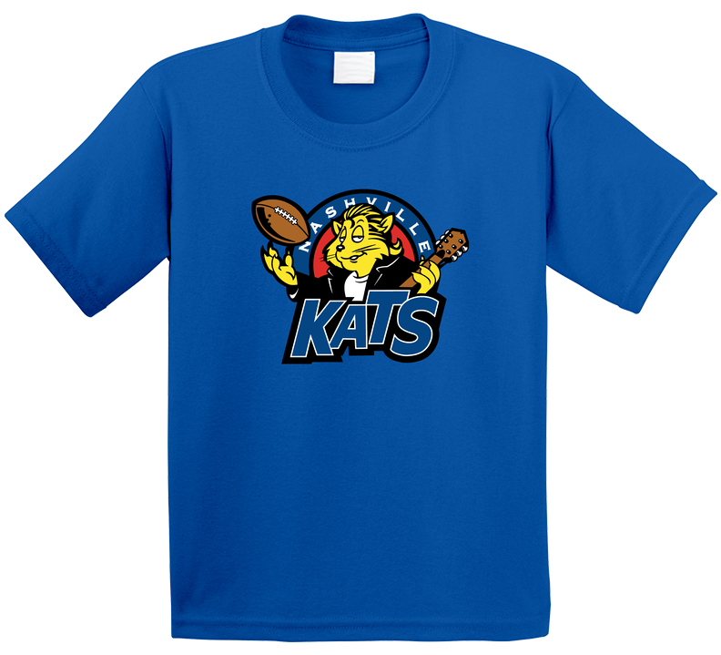 Nashville Kats Arena Football League Team Fan Logo Toddler Youth Kids T Shirt