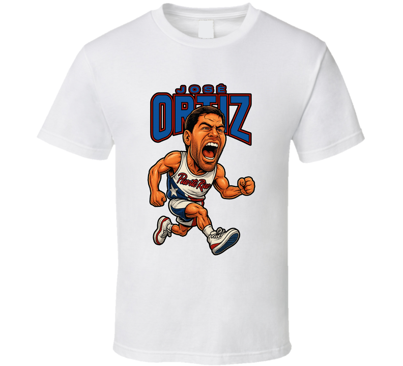 Jose Ortiz Caricature Fan T Shirt Jose Ortiz Caricature Fan T Shirt