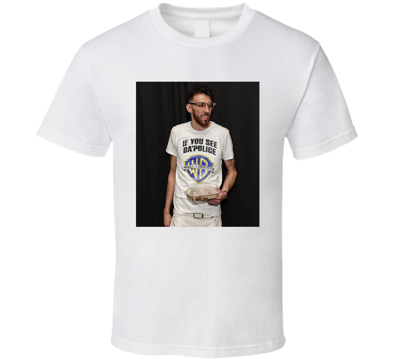 Chet Holgrem Wearing If You See Da'police Warn A Brother T Shirt Chet Holgrem Wearing If You See Da'police Warn A Brother T Shirt