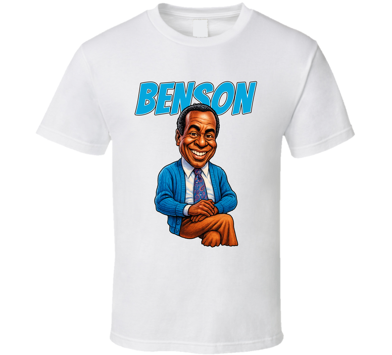 Benson Dubois Benson Tv Series Caricature Fan T Shirt