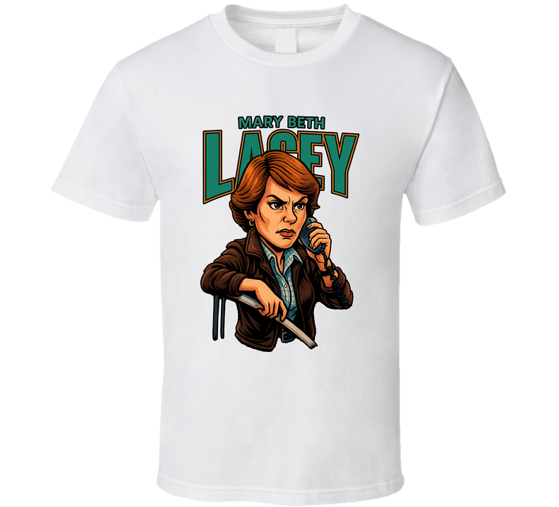 Mary Beth Lacey Cagney And Lacey Tv Series Caricature Fan T Shirt Mary Beth Lacey Cagney And Lacey Tv Series Caricature Fan T Shirt