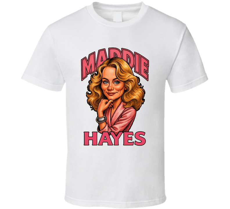 Maddie Hayes Moonlighting Tv Series Caricature Fan T Shirt Maddie Hayes Moonlighting Tv Series Caricature Fan T Shirt