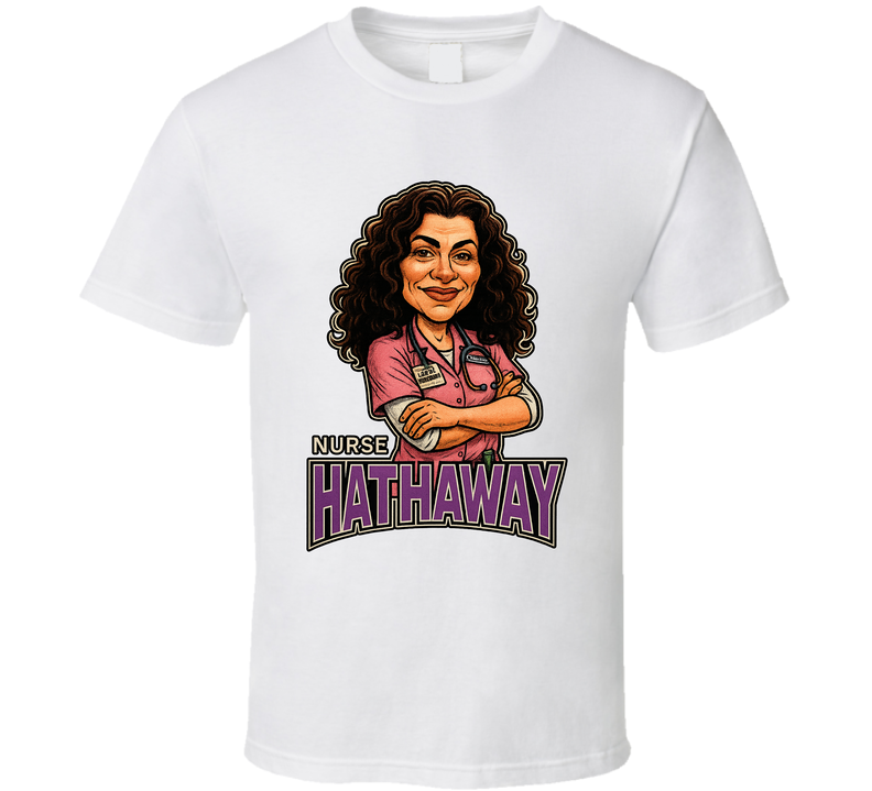 Nurse Carol Hathaway Er Tv Series Caricature Fan T Shirt Nurse Carol Hathaway Er Tv Series Caricature Fan T Shirt