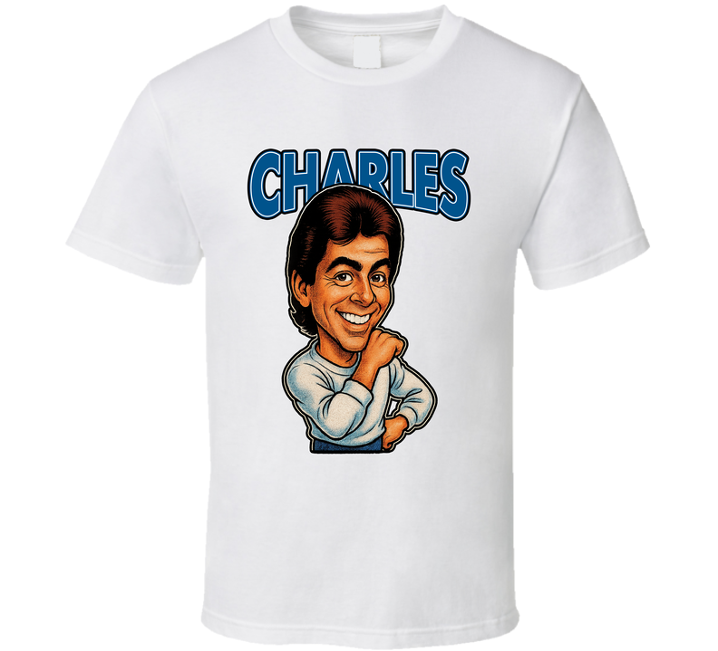 Charles In Charge Tv Series Caricature Fan T Shirt Charles In Charge Tv Series Caricature Fan T Shirt