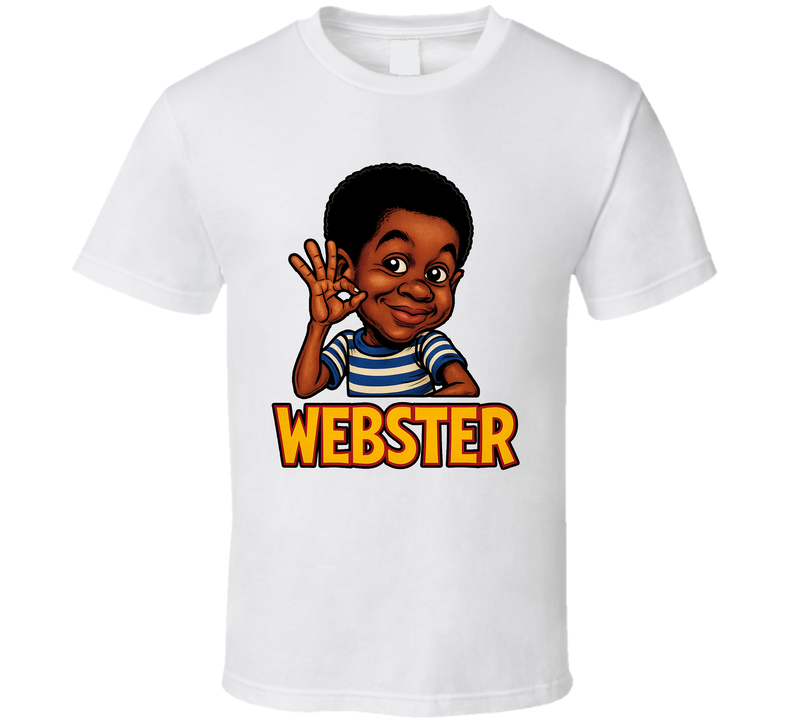 Webster Long Webster Tv Series Caricature Fan T Shirt Webster Long Webster Tv Series Caricature Fan T Shirt