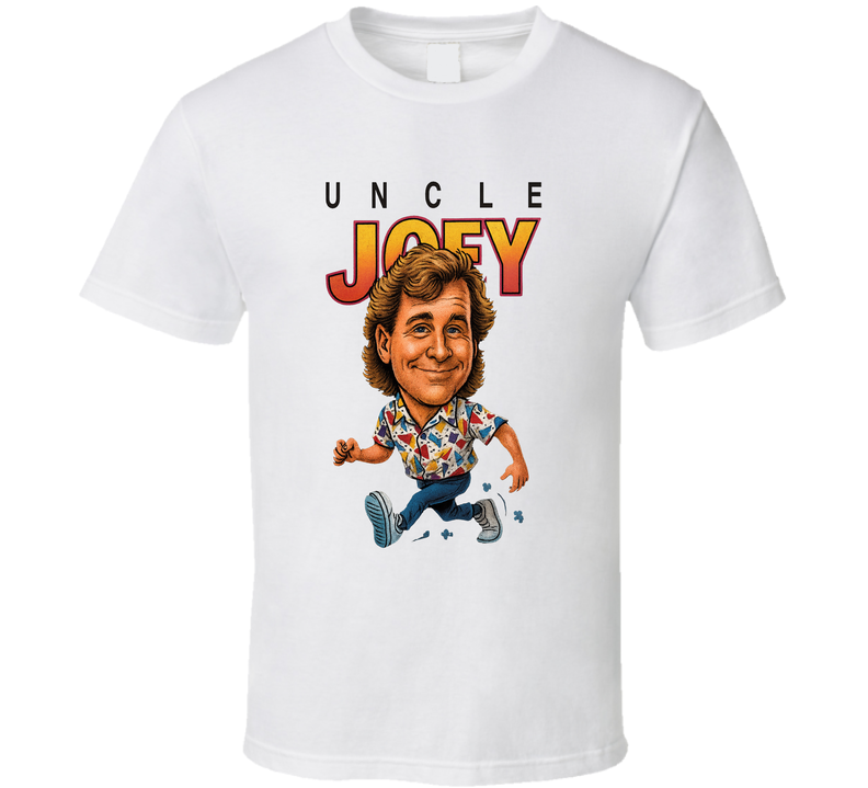 Uncle Joey Full House Tv Series Caricature Fan T Shirt