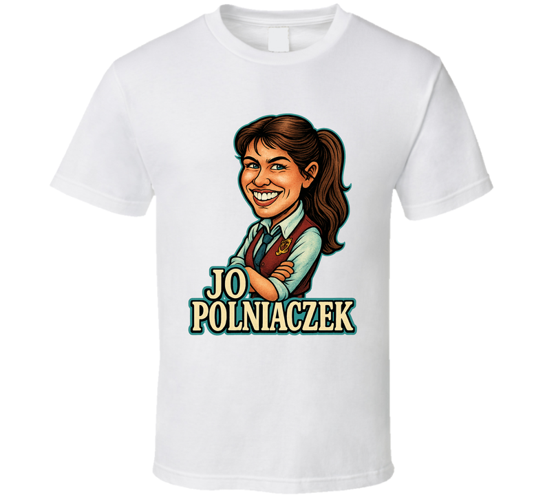 Jo Polniaczek The Facts Of Life Tv Series Caricature Fan T Shirt