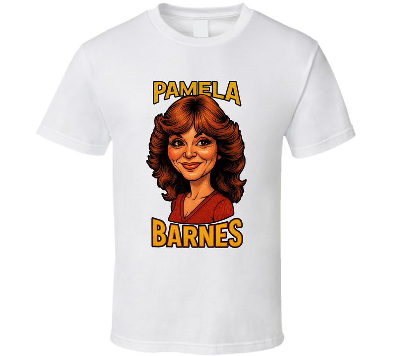Pamela Barnes Dallas Tv Series Caricature Fan T Shirt Pamela Barnes Dallas Tv Series Caricature Fan T Shirt