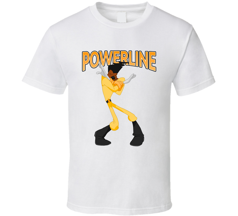 Powerline A Goofy Movie Fictional Band Caricature Fan T Shirt Powerline A Goofy Movie Fictional Band Caricature Fan T Shirt
