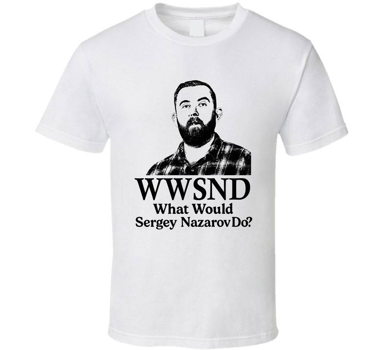 Wwsnd What Would Sergey Nazarov Do Chainlink T Shirt Wwsnd What Would Sergey Nazarov Do Chainlink T Shirt
