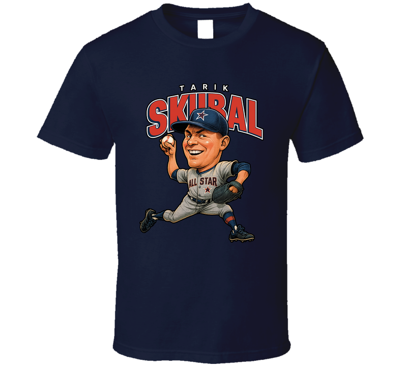 Tarik Skubal All Star Baseball Caricature Fan T Shirt Tarik Skubal All Star Baseball Caricature Fan T Shirt