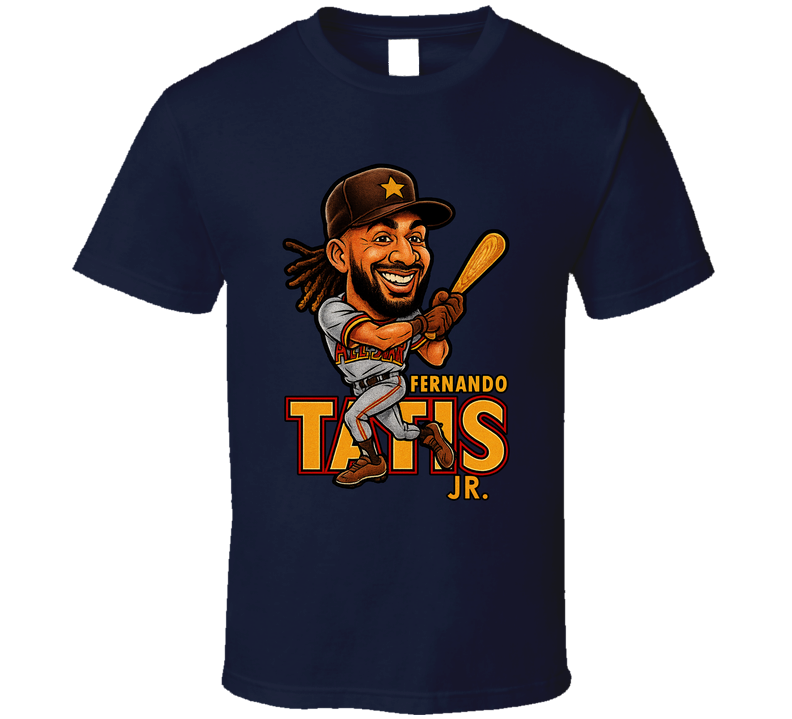 Fernando Tatis Jr. All Star Baseball Caricature Fan T Shirt Fernando Tatis Jr. All Star Baseball Caricature Fan T Shirt