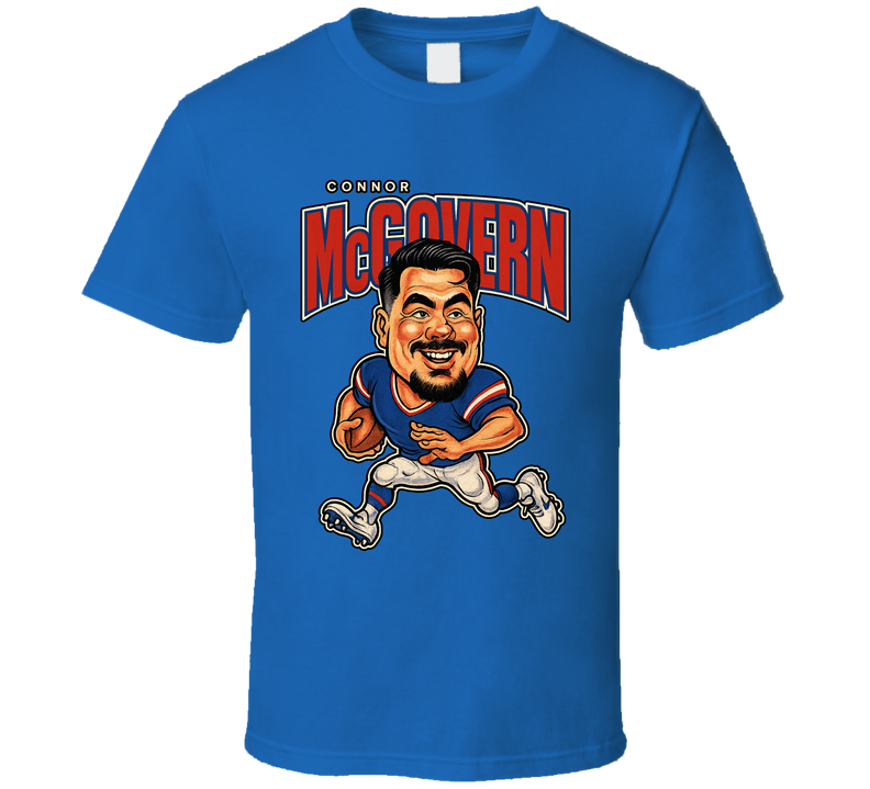 Connor Mcgovern Football Caricature Fan T Shirt