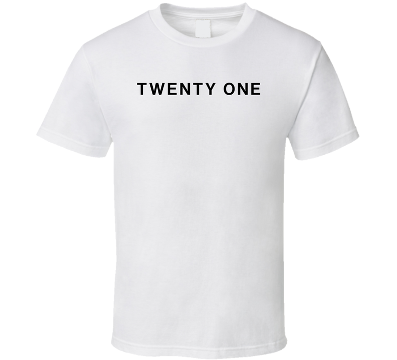 Twenty One Xxi Bitcoin T Shirt