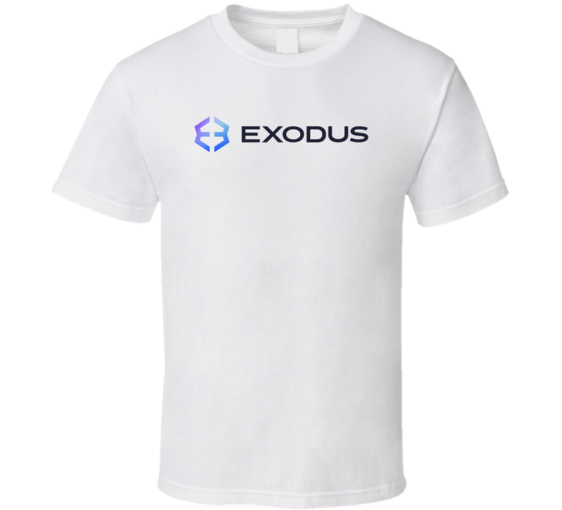Exodus Movement Inc. Bitcoin T Shirt Exodus Movement Inc. Bitcoin T Shirt