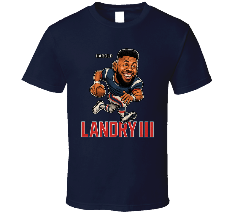 Harold Landry Iii Football Caricature Fan T Shirt Harold Landry Iii Football Caricature Fan T Shirt