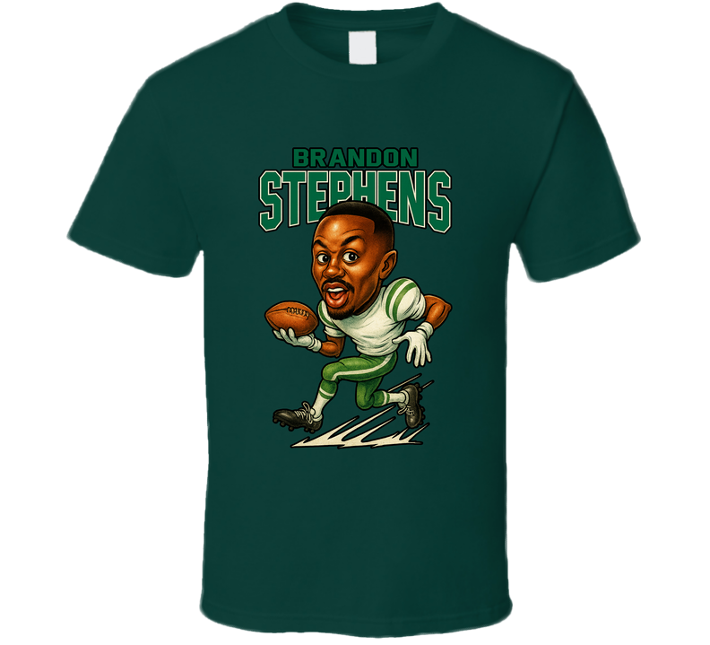 Brandon Stephens Football Caricature Fan T Shirt