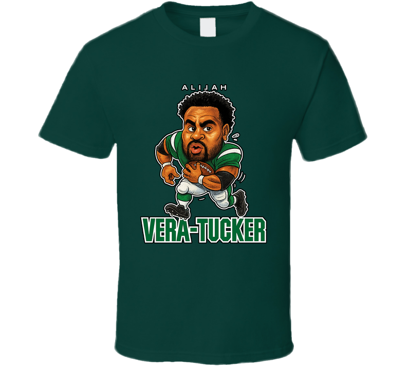 Alijah Vera-tucker Football Caricature Fan T Shirt