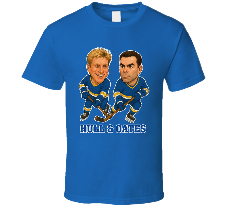 Brett Hull And Adam Oates Hull & Oates Hockey Duo Caricatures Fan T Shirt Brett Hull And Adam Oates Hull & Oates Hockey Duo Caricatures Fan T Shirt