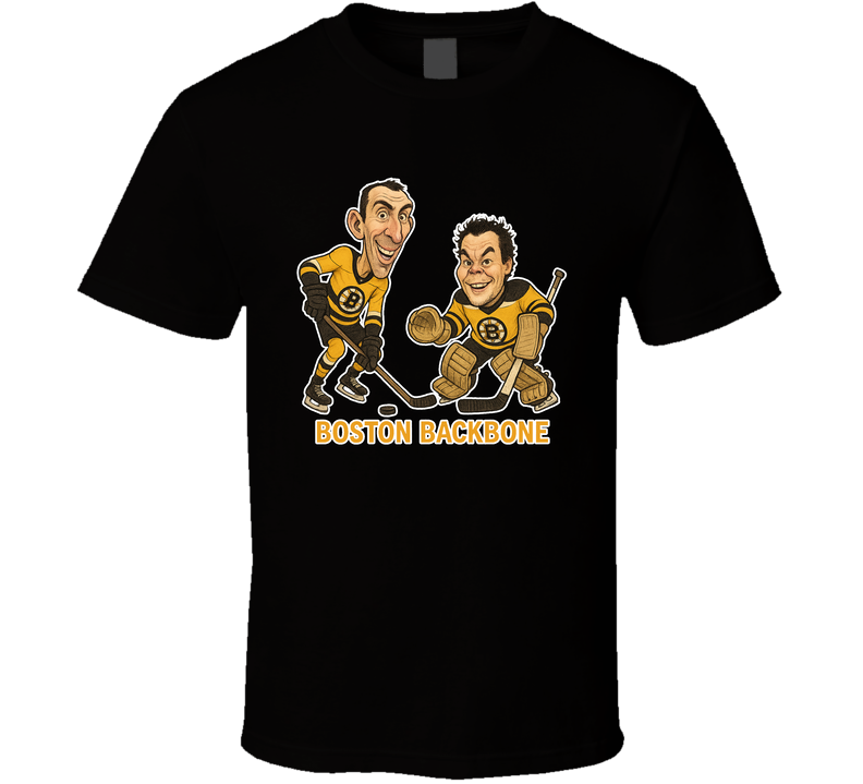Zdeno Chara And Tuukka Rask Boston Backbone Hockey Duo Caricatures Fan T Shirt Zdeno Chara And Tuukka Rask Boston Backbone Hockey Duo Caricatures Fan T Shirt