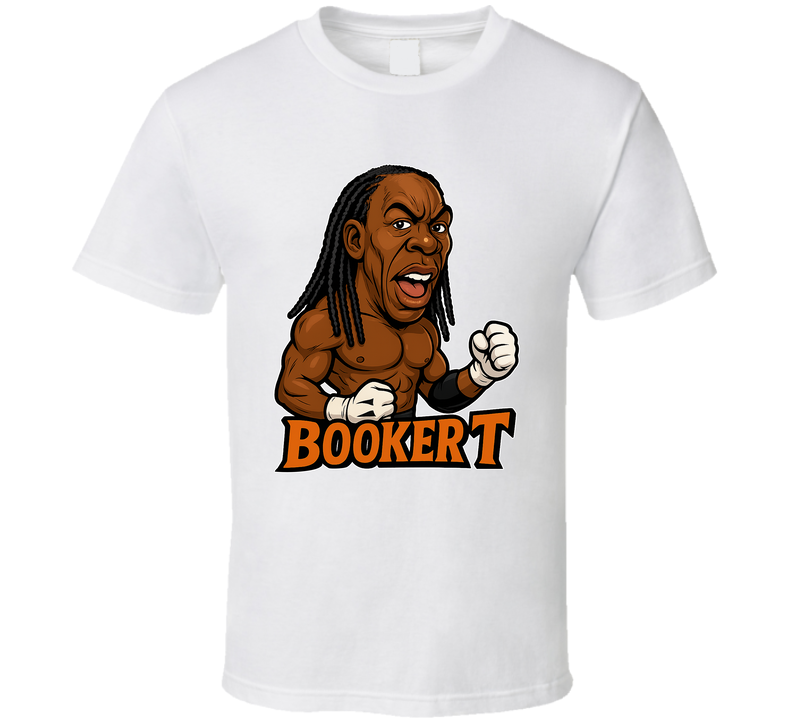 Booker T Wrestling Fan Caricature T Shirt