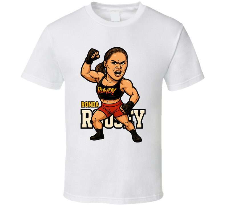 Ronda Rousey Wrestling Fan Caricature T Shirt