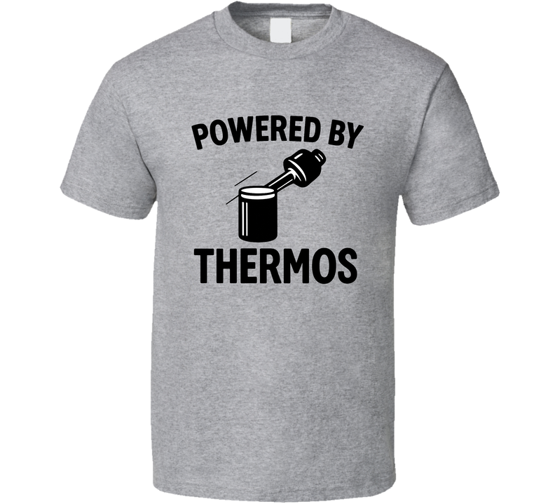 Powered By Thermos Hubie Halloween T Shirt Powered By Thermos Hubie Halloween T Shirt
